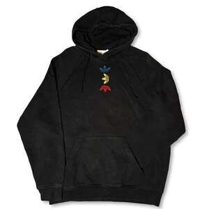 Adidas Originals Shattered Trefoil Black Multi-Color Embroidered Logo